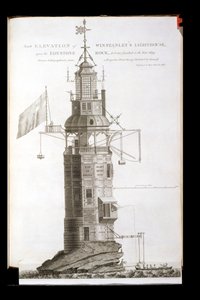 Edystone Lighthouse Engraved by Henry Roberts, 1762