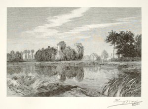 Canal in Artois by Henry Wolf