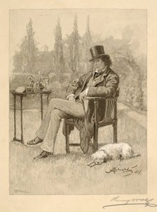 Henry Irving at Home