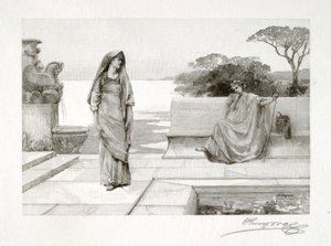 Horace and Lydia by Henry Wolf
