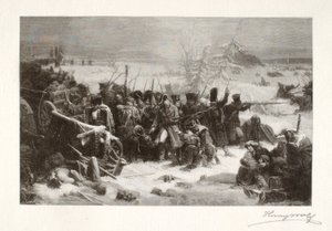 Marshal Ney Sustaining the Rear Guard by Henry Wolf