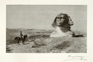 Napoleon before the Sphinx