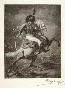 Officer of the Mounted Chasseurs by Henry Wolf