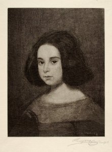 Portrait of a Young Girl by Henry Wolf