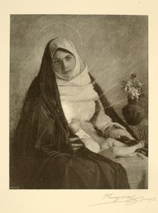 The Madonna of the Rose by Henry Wolf