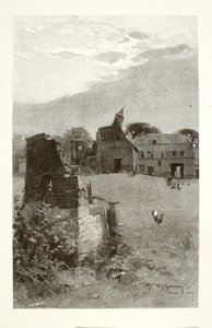 The Ruins of Hougomont by Henry Wolf