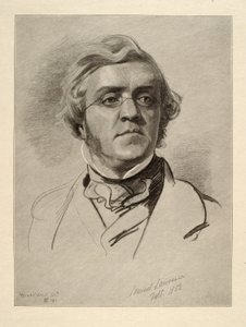 William Makepeace Thackeray by Henry Wolf