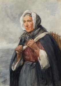 A Newhaven Fishwife by Henry Wright Kerr