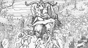 Sabbath Gathering by Henry de Malvost from 