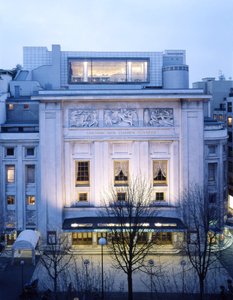 Theatre des Champs-Elysees by Henry van de Perret Auguste (1874 1954) & Perret Gustave (1876 1952) Velde