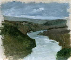 Landscape from the Dniepr River, c.1878-89