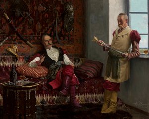 Nobility Scene – History of the Kinzhal. History of Yatagan.