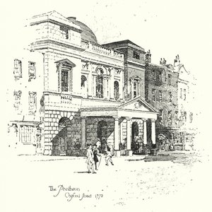 The Pantheon, Oxford Street, London by Herbert (after) Railton
