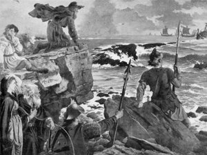 Watching the Approach of Vikings in the Channel