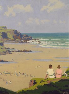 Summerleaze Beach by Herbert Alker Tripp
