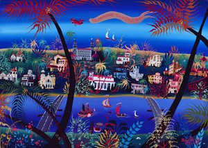 75th Anniversary of Palm Beach, Florida by Herbert Hofer