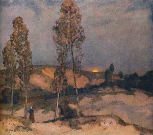 Sand Dunes, Pas De Calais by Herbert Hughes Stanton