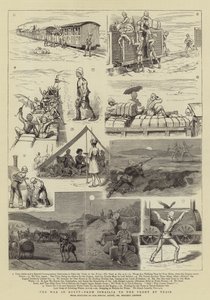 The War in Egypt, from Ismailia to the Front by Train by Herbert Johnson