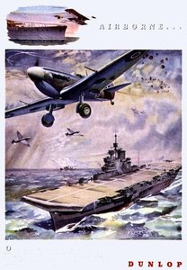 Airborne, advertisement for Dunlop Tyres from 