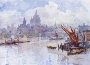 Blackfriars Reach by Herbert Menzies (after) Marshall