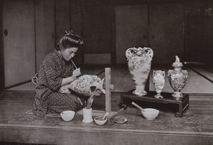 A Pottery Painter