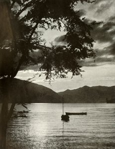 Lake Chuzenji, 1910 by Herbert Ponting