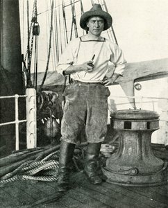 Lieut. H. E. De P. Rennick, c1910-1913, 1913 by Herbert Ponting