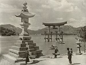 Miyajima, 1910 by Herbert Ponting