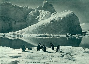 Summer Time - The Ice Opening Up by Herbert Ponting
