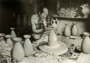 The Potter at His Wheel, 1910