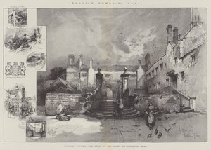 Hoghton Tower, the Seat of Sir James de Hoghton, Baronet
