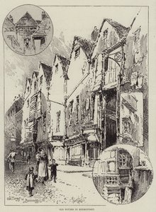 Old Houses in Bermondsey by Herbert Railton