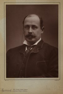 Portrait of George Augustus Henry Sala by Herbert Rose Barraud
