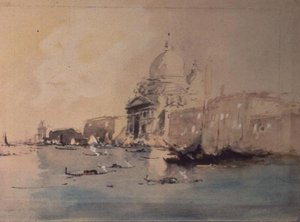 La Salute, Venice by Hercules Brabazon Brabazon
