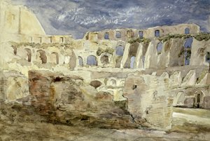 The Colosseum, Rome by Hercules Brabazon Brabazon