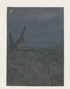 Landscape with a Plateau, a River in the Distance