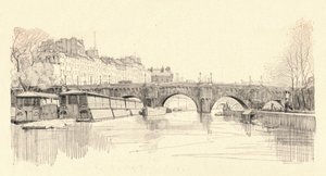 The Pont Neuf seen from the locks