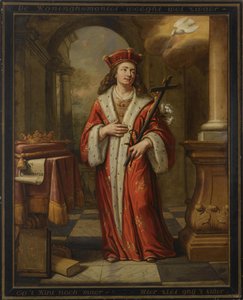 Saint Casimir Jagiellon by Herman Collenius