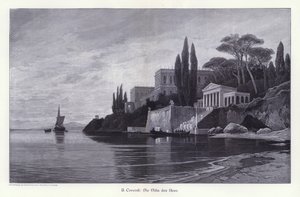 The Villa of Nero by Herman David Salomon Corrodi