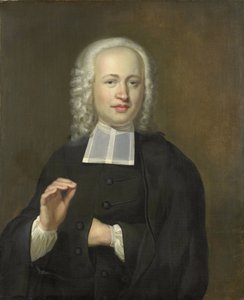 Justus Tjeenk (1730-82), one of the Founders of the Zeeuws Genootschap (Zeeland Society), Minister in Vlissingen by Herman Frederik van Hengel