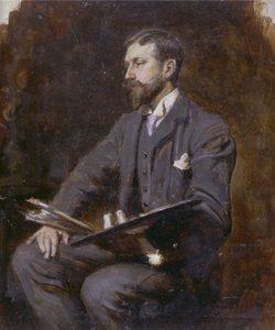 Possible self portrait, c.1890-1900 by Herman Gustave Herkomer