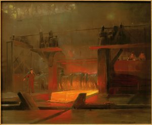 Workers in the Rolling Mill