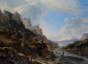 Landscape with the River Rhine