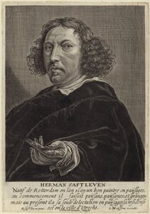 Portrait of Herman Saftleven the Younger by Herman the Younger Saftleven