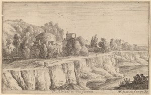 Church of San Adrian on the Via Flaminia by Herman van Swanevelt