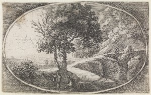 Landscape (No. 11 from the series: Variae Campestrum Fantasiae) by Herman van Swanevelt