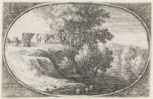 Landscape (No. 12 from the series: Various Countryside Fantasies) by Herman van Swanevelt