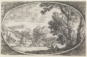 Landscape (No. 21 from the series: Various Countryside Fantasies) by Herman van Swanevelt