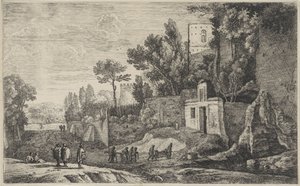 Landscape with a Hospital (series title: Twelve Landscapes)