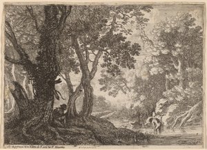 Salmacis and Hermaphroditus by Herman van Swanevelt